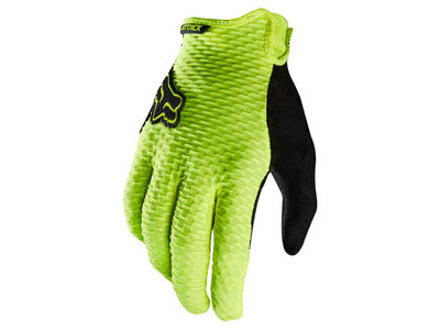 Fox Racing Attack Cycling Gloves Flo Yellow